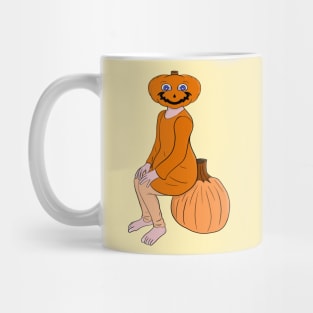 The Pumpkin Girl Mug